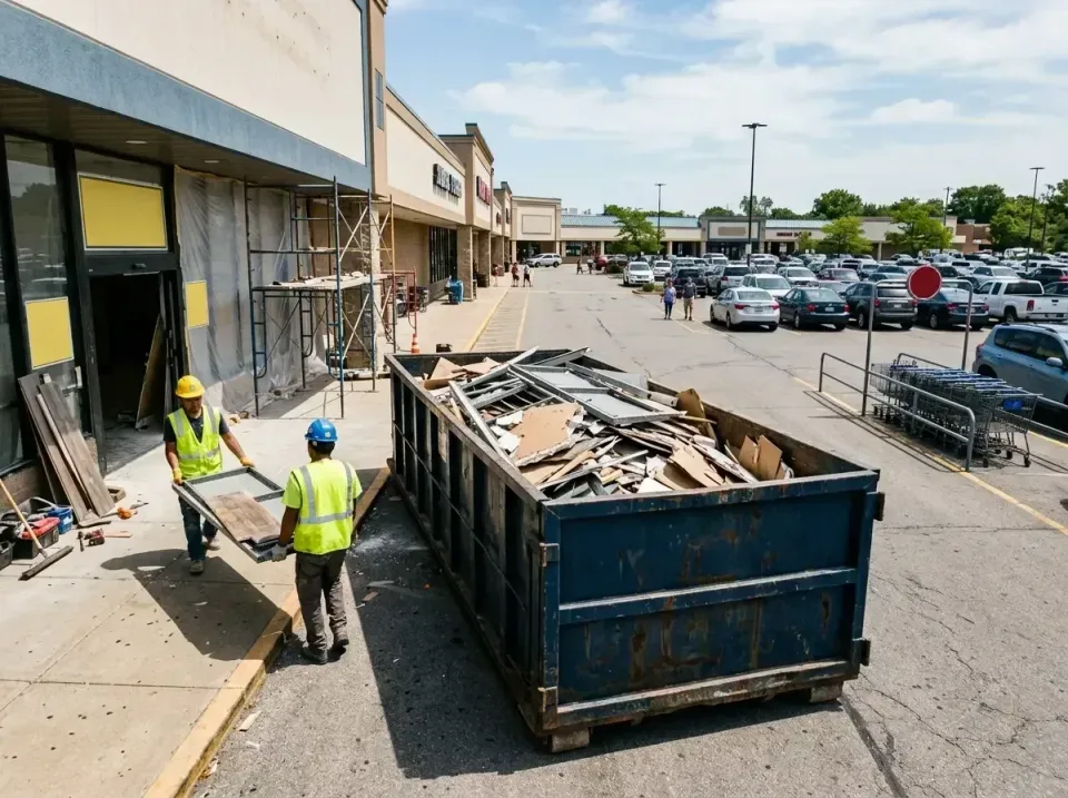 retail-store-renovation-debris-003 — frequently asked questions, Roll-off Dumpster Rentals in North Crossett, AR